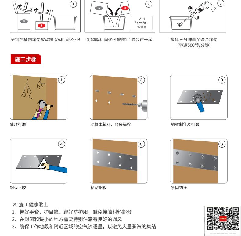 包钢阳泉粘钢加固施工过程